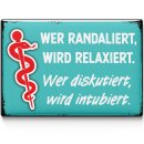 LANOLU Kühlschrankmagnete lustig- Wer randaliert...
