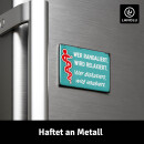 LANOLU Kühlschrankmagnete lustig- Wer randaliert...