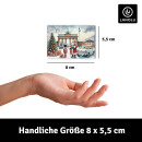 United1871 Fotomagnet | Berlin Weihnachtsbild | 8 x 5,5 cm