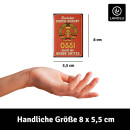 LANOLU Kühlschrankmagnete lustig- Ossi durch die Gnade Gottes -lustige Magnete mit Sprüchen und witzigen Motiven 8x5,5cm