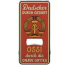 LANOLU Magnet Flaschenöffner Deutscher durch Geburt...
