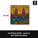 3D Magnet Berlin | skyline lettering | refrigerator magnet | typical souvenir | design made in Berlin