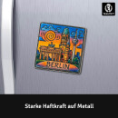 3D Magnet Berlin | skyline lettering | refrigerator magnet | typical souvenir | design made in Berlin