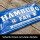 LANOLU Kordelschild Hier wohnt ein HAMBURG Fan 16x32cm