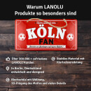 LANOLU Kordelschild Hier wohnt ein KÖLN Fan 16x32cm
