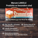 LANOLU Kordelschild Stammtisch 16x32cm