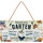 LANOLU Kordelschild Regeln für diesen Garten 16x32cm