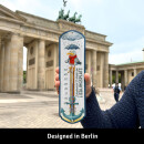LANOLU Thermometer Wattn Schietwetter 8x28cm