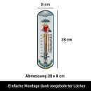 LANOLU Thermometer Wattn Schietwetter 8x28cm