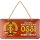 LANOLU Kordelschild Deutscher durch Geburt, Ossi durch die Gnade Gottes 16x32cm