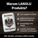 Retro Blechschild Deutsches Schutzgebiet, geprägtes Metallschild als Deutschland Deko und Geschenk für Männer 20x30 cm