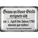 LANOLU Retro Blechschild, lustiges Sprüche Schild...