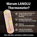 LANOLU Thermometer Lieblingsplatz rosa 8x28cm
