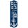LANOLU Thermometer Ankerplatz blau weiss 8x28cm