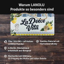 LANOLU Kodelschild LA DOLCE VITA beginnt genau hier 16x32cm