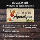 LANOLU Kordelschild Das LEBEN AUF DER APEROL SPUR 16x32cm