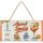 LANOLU Kordelschild APEROL SPRITZ mit detuschspr. Rezept 16x32cm