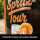 LANOLU retro Blechschild Spritz Tour, Cocktail Schild für Bar Deko und Deko Partyraum, geprägtes Metallschild als Geschenk, 15x20 cm