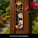 LANOLU Thermometer Falsches Wetter für Spritz Tour 8x28cm