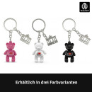Schlüsselanhänger I LOVE Berlin Bär Souvenir weiss