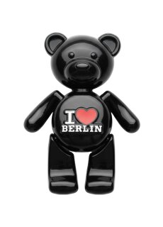 Magnet I LOVE Berlin Bär Souvenir schwarz