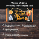 LANOLU Kordelschild Spritz-Tour 16x32cm