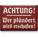 LANOLU Kühlschrankmagnete lustig- Achtung Wer...