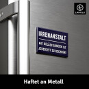 LANOLU Kühlschrankmagnete lustig- Irrenanstalt...