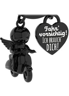 LANOLU – Schlüsselanhänger – Rollerfahrer – Kupferfarben