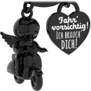 LANOLU – Schlüsselanhänger – Rollerfahrer – Kupferfarben