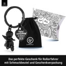 LANOLU – Schlüsselanhänger – Rollerfahrer – Kupferfarben