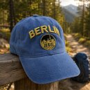 United1871 – Cap – Berlin Tor Stickmotiv – Blau / Gold – bis 63 cm