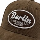United1871 – Cap – Berlin 1237 Cordoptik – Braun – bis 63 cm