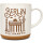 United1871 – Tasse – Berlin Germany Tor – Creme / Braun – 360 ml