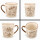 United1871 – Tasse – Berlin Stadtcollage – Creme / Braun – 420 ml