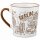 United1871 – Tasse – Berlin Stadtcollage – Weiß / Braun – 420 ml