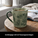 United1871 – Tasse – Berlin Stadtcollage – Grün – 420 ml