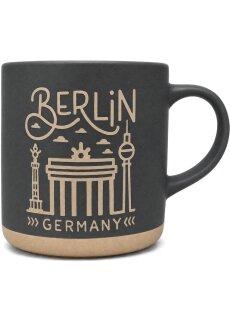 United1871 – Tasse – Berlin Germany Tor – Grau / Beige – 360 ml