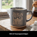 United1871 – Tasse – Berlin Germany Tor – Grau / Beige – 360 ml