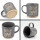 United1871 – Tasse – Berlin Germany Tor – Grau / Beige – 360 ml