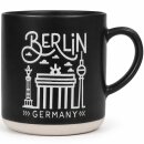 Tasse Berlin BT-Sykline schwarz