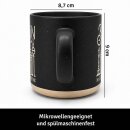 United1871 – Tasse – Berlin Germany Tor – Schwarz / Beige – 360 ml