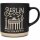 United1871 – Tasse – Berlin Germany Tor – Schwarz / Beige – 360 ml