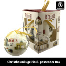 United1871 – Christbaumkugel – Berlin Sehenswürdigkeiten – Ø 9 cm creme/mehrfarbig