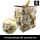 United1871 – Christbaumkugel – Berlin Sehenswürdigkeiten – Ø 9 cm creme/mehrfarbig