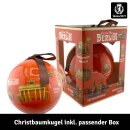 United1871 – Christbaumkugel – Berlin Sehenswürdigkeiten – Ø 9 cm rot/mehrfarbig