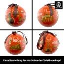 United1871 – Christbaumkugel – Berlin Sehenswürdigkeiten – Ø 9 cm rot/mehrfarbig