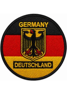 United1871 – Aufnäher – Deutschland Adler rund – Mehrfarbig
