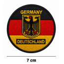 United1871 – Aufnäher – Deutschland Adler rund – Mehrfarbig