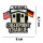 United1871 – Aufnäher – Checkpoint Charlie – Mehrfarbig